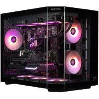 Captiva PC Highend Gaming R90-031 AMD Ryzen 7 5700X, 32 GB DDR4 RAM, Nvidia Geforce RTX 5070 (12 GB GDDR7), 1 TB M.2 , Windows 11 Home