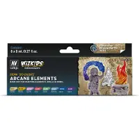 Vallejo VAL80258 Farb-Set WizKids Arcane Elements 8 x 8 ml modelverf Diversen