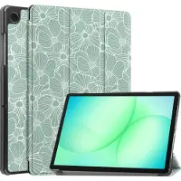 IMoshion Design Trifold Bookcase voor de Samsung Galaxy Tab A11 Plus / A9 Plus - Botanica