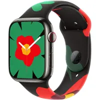 Apple Sport Band voor de Watch | 38/40/41/42 mm - Maat M/L - Black Unity