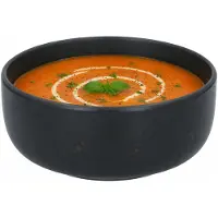 Secret De Gourmet Soepkommen Zanzibar - zwart - 15 x 6 cm - keramiek - kommetjes / schaaltjes - 480 ml