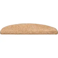 vidaXL Zelfklevende trapmatten 15 st 80 x 24,5 x 3,5 cm Goud
