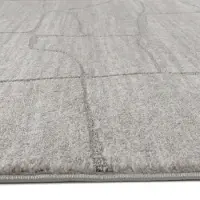 Muratap Vivant marmer rond vloerkleed laagpolig creme- 160 cm rond