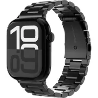 Vonmählen Link Bracelet 2 Apple Watch 49 / 46 / 45 Mm Bandje Zwart