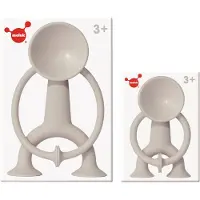 Moluk Oogi Actiefiguur Junior - Beige - H7,5Cm - Met Zuignappen Voor Elk Glad Oppervlak - 3 Jaar