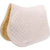 Kentucky Horsewear Horsewear - Skin Friendly Zadeldoek full sheepskin diamond jumping wit