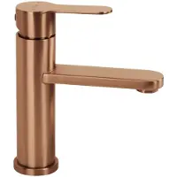 REA - Arcos - Wastafelkraan - Geborsteld Koper Low - 9,8X20X18,5Cm