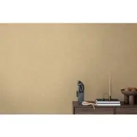 A.S. Création LINNENLOOK BEHANG | Subtiel glanzend - Bruin Beige - Cuba II