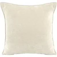 Tiseco kussen Julien ivoor - 100% polyester - 45 x 45 cm