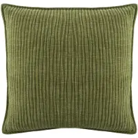 Tiseco kussen Juliette groen - 100% polyester - 45 x 45 cm