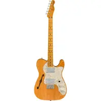 Fender American Vintage II 1972 Telecaster Thinline MN Aged Natural Elektrische gitaar