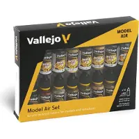 Vallejo Hobbyverf Acrylverf - 71208 German WWII Europe Africa - Model Air - Acryl Set Verf set - 16x 17 ml