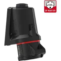 Walther Werke FW110506CC FW110506CC CEE-wandcontactdoos 16 A 5-polig 400 V 1 stuk(s)