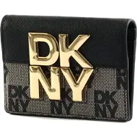 DKNY Echo Kredietkaart etui Leer 11 cm bk logog-bk