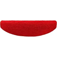 vidaXL Zelfklevende trapmatten 15 st 80 x 24,5 x 3,5 cm Rood