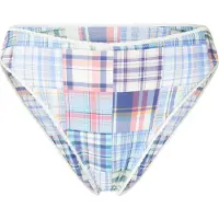 Abercrombie & Fitch Bikinibroek lichtblauw / geel / koraal / wit