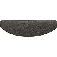 vidaXL Zelfklevende trapmatten 15 st 80 x 24,5 x 3,5 cm Donkergrijs