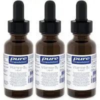 Nestle Health Science Pure Encapsulations Vitamine B12 Liquid | Vitamine B12 in vloeibare vorm 3x30 ml Vloeistof