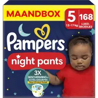 Pampers - Baby Dry Night Pants - Maat 5 - Maandbox - 168 stuks - 12/17 KG
