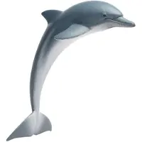 Safari Sea Animals Dolphin Junior 11.5 Cm Gray / White