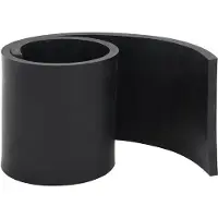 vidaXL Rubberen rand voor sneeuwploeg 120x15x1 cm zwart