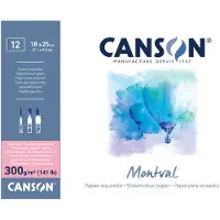 Canson - Aquarelblok 'Montval' - A3 - 300 g/m²