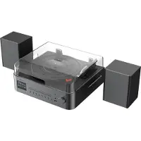 Reflexion HiFi-tuner Zwart, Bruin DAB+, CD-speler, Bluetooth