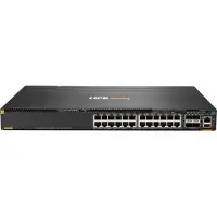HP Aruba Networking CX 6300M 24-port 1GbE Class 4 PoE and 4-port SFP56 Switch Managed L3 Gigabit Ethernet (10/100/1000) Power over Ethernet (PoE) 1U