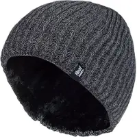 Heat Holder - Thermische muts voor heren - Houtskool