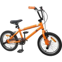 vidaXL BMX Fiets 16 Inch voor 5-8 jaar oud Oranje