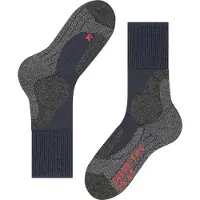 Falke TK1 anti-blaar dik wol functioneel materiaal wandelsokken dames blauw - maat 39-40