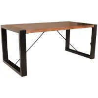 Lizzely Garden & Living Eettafel rechthoekig mangohout Jonas 180cm duurzaam mango tafel eetkamertafel hout