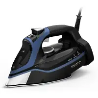 Rowenta DW9411D1, Stoom- en droogstrijkijzer, Zwart, Blauw, Ingebouwd, Knopbediening, Draaibaar, 3000 W