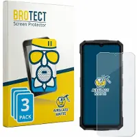 BROTECT - Screenprotector voor Doogee Fire 7 Pro - Folie Beschermfolie Beschermglas matte 3 Stuks