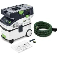 Festool CTMC MIDI I-Basic accu mobiele stofafzuiger 36 V ( 2x 18 V ) stofklasse M ( 577067 ) Solo - zonder accu, zonder oplader