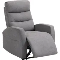 HOMCOM relaxfauteuil met ligfunctie en voetensteun - Relaxstoel - Tv-fauteuil - Donkergrijs