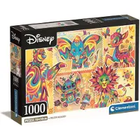 Clementoni - Puzzel - 1000 stukjes - Disney Classic -Briefcase - met poster - vanaf 14 jaar