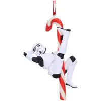Nemesis Now Stormtrooper Candy Cane Hanging Ornament 12cm