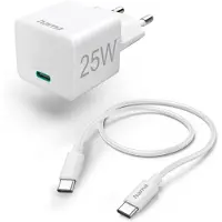Hama 00201624 oplader voor mobiele apparatuur Mobiele telefoon, Smartphone, Tablet Wit AC Snel opladen Binnen