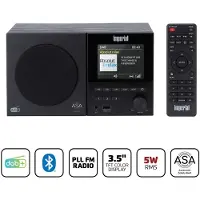 Imperial DABMAN-120BK Radio DAB+, FM DAB+, Bluetooth Zwart