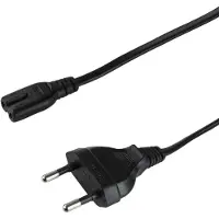 Logilink CP193 Stroom Netkabel Zwart 5.00 m