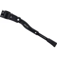 Forever zijstandaard fiets inklapbaar - 24 tot 29 inch - aluminium - zwart