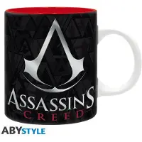 Abystyle ASSASSIN'S CREED - Mug - 320 ml - Crest black & red - subli x2