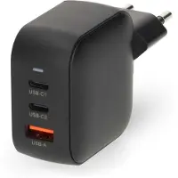 Nedis USB-A / 2x USB-C 70W wandlader