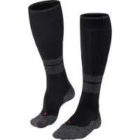 Falke TK Energy met compressie wol functioneel materiaal wandelsokken heren zwart - maat 39-42 W3
