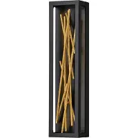 Quintiesse LED-wandlamp Styx, zwart, Woon-/ Eetkamer, metaal, Modern, LED wandlamp