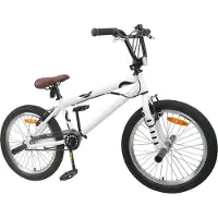 vidaXL - BMX - Fiets - 20 - Inch - voor - kinderen - ouder - dan - 9 - jaar - Wit