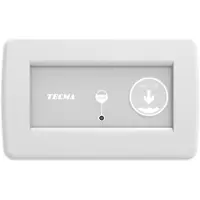 Tecma All In One Toilet Control Panel With 1 Button Transparant