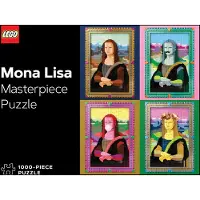 LEGO Masterpiece Puzzle: Mona Lisa puzzel van 1000 stukjes