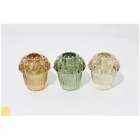 Home & Styling Kandelaar eikel glas 6,4cm